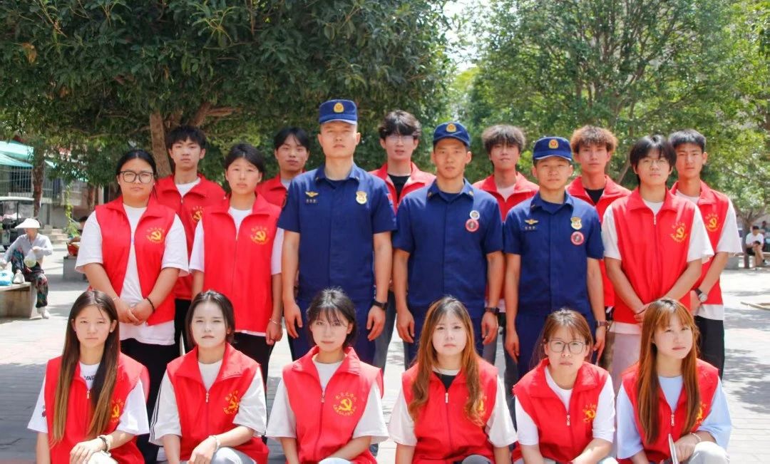大数据与人工智能学院开展“清凉一夏，陕亮安全”主题志愿服务活动